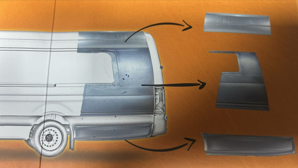 Body kit for car extension for Mercedes Sprinter W907/W910 2018- - image 40