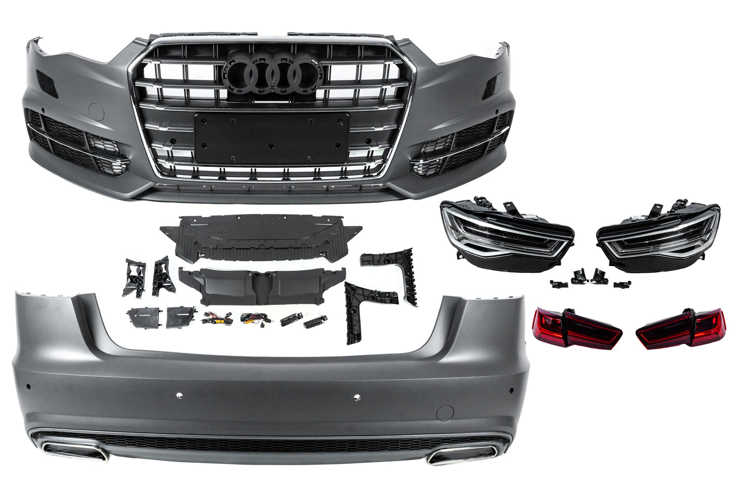 Facelift Kit to 2018 Base for Audi A6 C7 2011-2017 - image 1