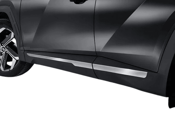 Door molding (4 pcs., stainless steel) for Hyundai Tucson NX4 2021↗ - Reelken Auto