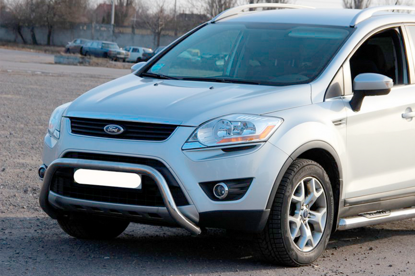 Bull Bar WT007 (Stainless Steel) for Ford Kuga 2008-2013 - image 1
