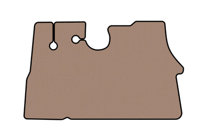 Rubber Floor Mats Carsuit (Beige) for Citroen Jumper 1995-2006 - image 1