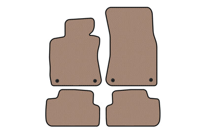 Rubber Floor Mats Carsuit (Beige) for BMW 6 Series E63/E64 2003-2010 - image 1