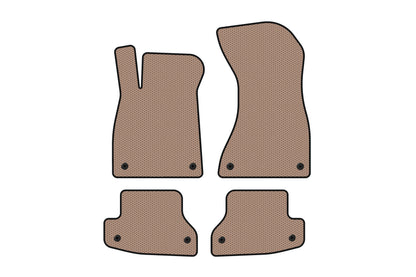 Rubber floor mats Carsuit (Coupe, beige) for Audi A5 2016-2025 - image 1