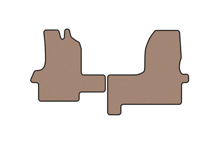 Rubber Floor Mats Carsuit (Beige) for Iveco Daily 1999-2006 - image 1