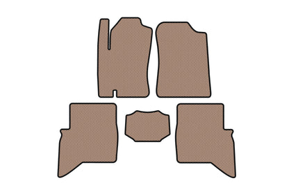 Rubber Floor Mats Carsuit (Beige) for Daihatsu Terios 2006-2017 - image 1