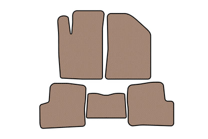 Rubber Floor Mats Carsuit (Beige) for Geely FC 2006-2011 - image 1