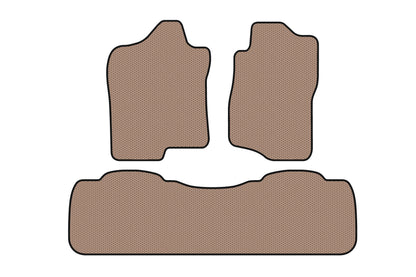 Rubber Floor Mats Carsuit (Beige) for Chevrolet Suburban 2007-2014 - image 1