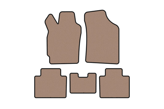 Rubber Floor Mats Carsuit (Beige) for Lifan 320 2008- - image 1