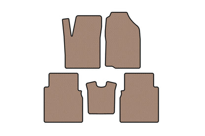 Rubber Floor Mats Carsuit (Beige) for JAC J6 2011-2019 - image 1