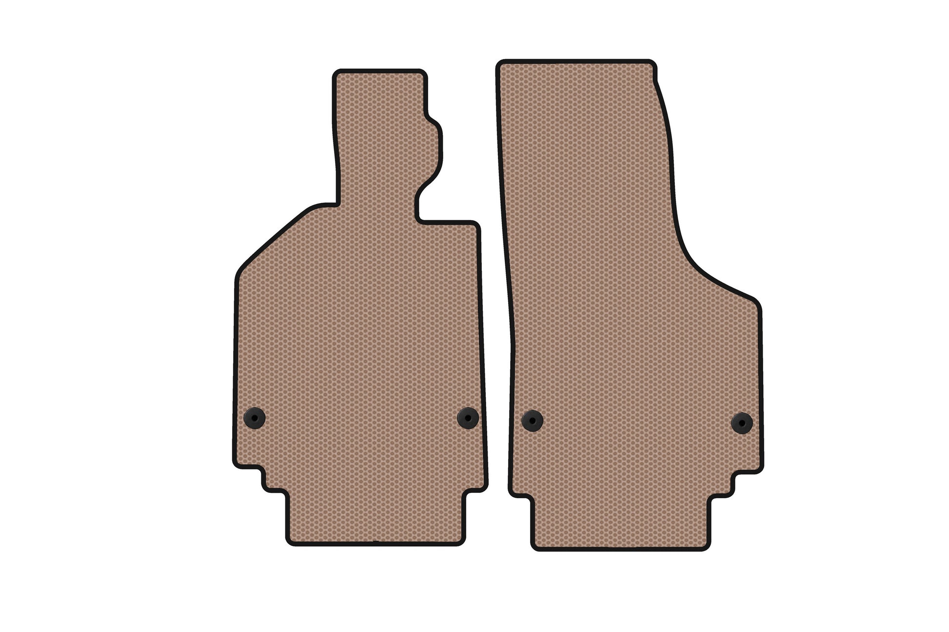 Rubber Floor Mats Carsuit (Beige) for Lamborghini Huracan 2014- - image 1