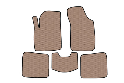 Rubber Floor Mats Carsuit (Beige) for Chery E5 2011-2016 - image 1