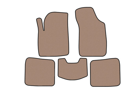 Rubber Floor Mats Carsuit (Beige) for Chery E5 2011-2016 - image 1