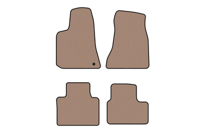 Rubber floor mats Carsuit (2005-2010, beige) for Dodge Charger 2005-2010 - image 1