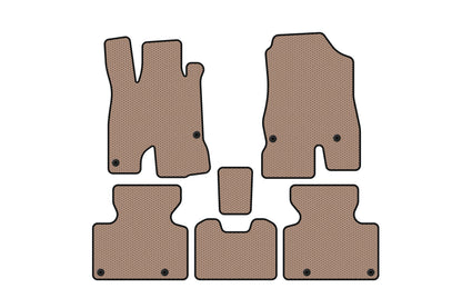 Rubber Floor Mats Carsuit (Beige) for Honda Clarity 2016- - image 1