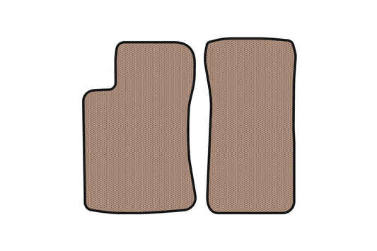 Rubber floor mats Carsuit (2007-2014, beige) for Cadillac CTS 2007-2014 - image 1