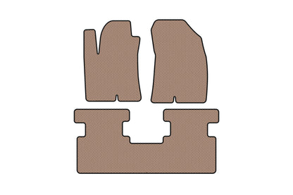 Rubber Floor Mats Carsuit (2WD, Beige) for Great Wall Haval Jolion 2020- - image 1