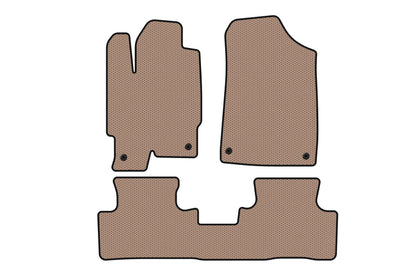 Rubber Floor Mats Carsuit (Beige) for Acura RDX 2006-2012 - image 1