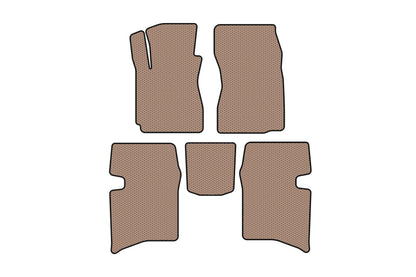 Rubber floor mats Carsuit (SD, beige) for Geely MK 2006-2014 - image 1