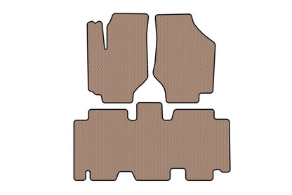 Rubber Floor Mats Carsuit (Beige) for Hyundai Trajet 2000-2007 - image 1