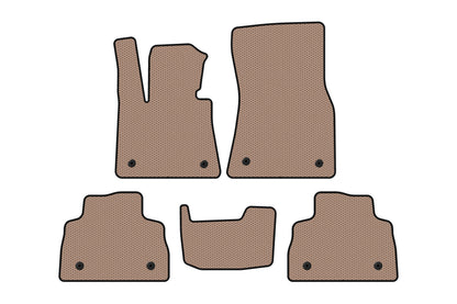 Rubber Floor Mats Carsuit (Beige) for BMW X6 G06 2019–2027 - image 1