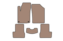 Rubber Floor Mats Carsuit (HB, Beige) for Citroen C-3 2009-2016 - image 1