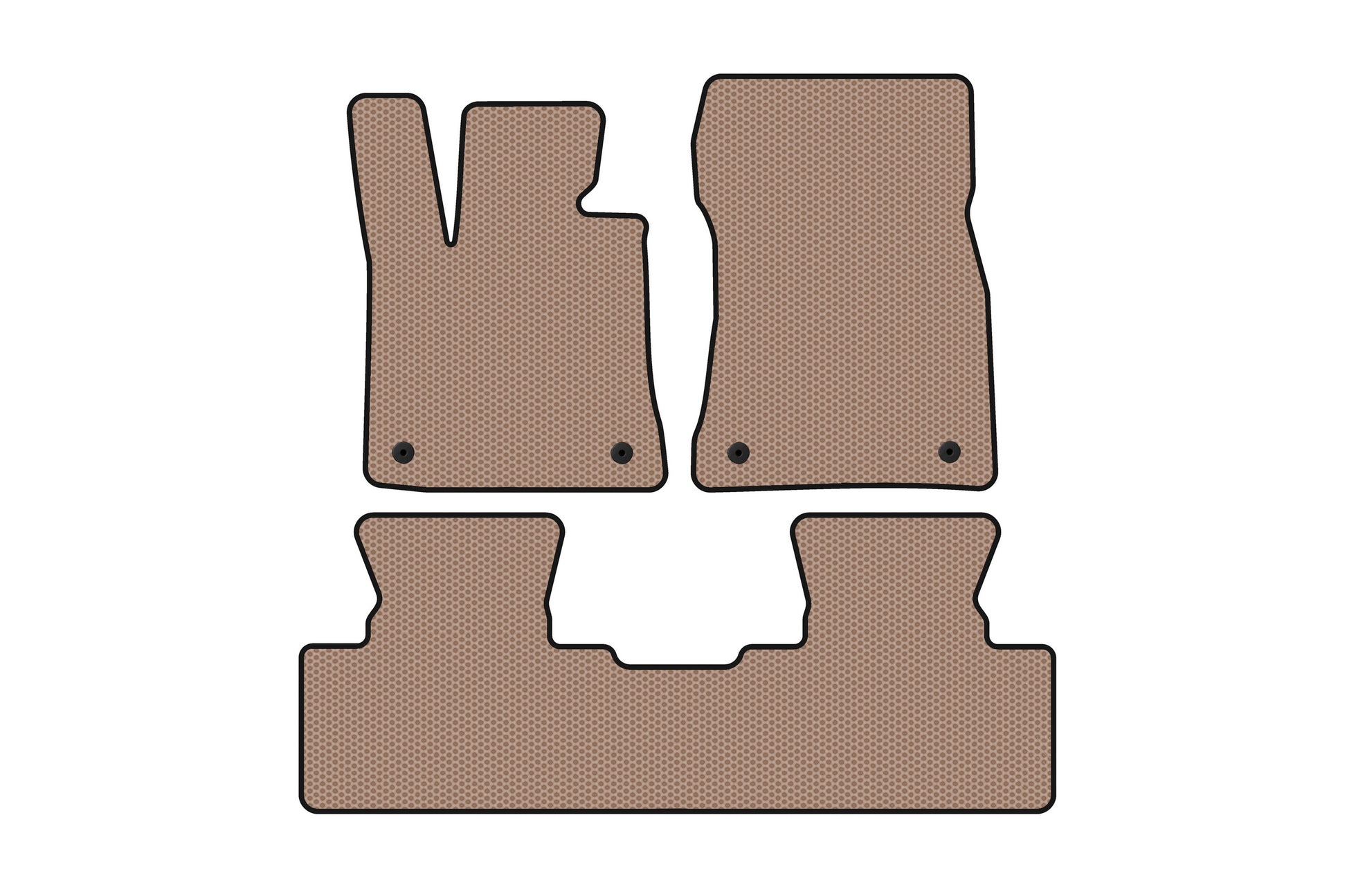 Rubber Floor Mats Carsuit (Beige) for Lexus RX 2016-2022 - image 1