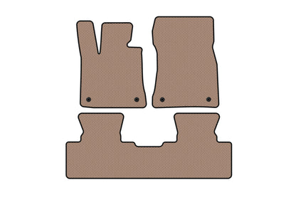Rubber Floor Mats Carsuit (Beige) for Lexus RX 2016-2022 - image 1