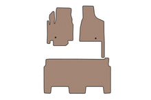 Rubber Mats Carsuit (2008-2020, 2 Rows, 8-Seater/SXT Trim, Beige) for Dodge Grand Caravan V 2008-2020 - image 1