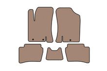 Rubber Floor Mats Carsuit (HB, Beige) for Hyundai I-20 2008-2012 - image 1