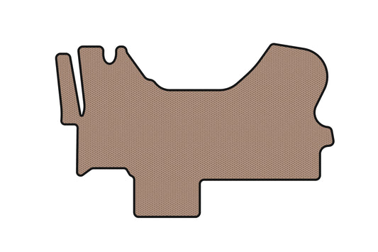 Rubber Floor Mats Carsuit (Beige) for Iveco Daily 2006-2014 - image 1