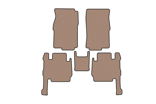 Rubber Floor Mats Carsuit (Beige) for GreatWall Wingle 5 2006- - image 1