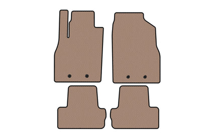 Rubber Floor Mats Carsuit (Beige) for Chevrolet Volt 2010-2016 - image 1