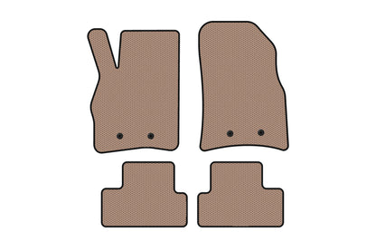Rubber floor mats Carsuit (Coupe, beige) for Cadillac ELR 2013-2016 - image 1