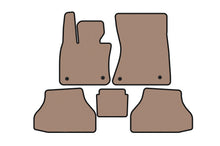 Rubber Floor Mats Carsuit V-2 (Beige) for BMW X6 E71 2008-2014 - image 1