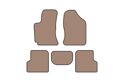 Rubber Floor Mats Carsuit (Beige) for Geely SL 2011- - image 1