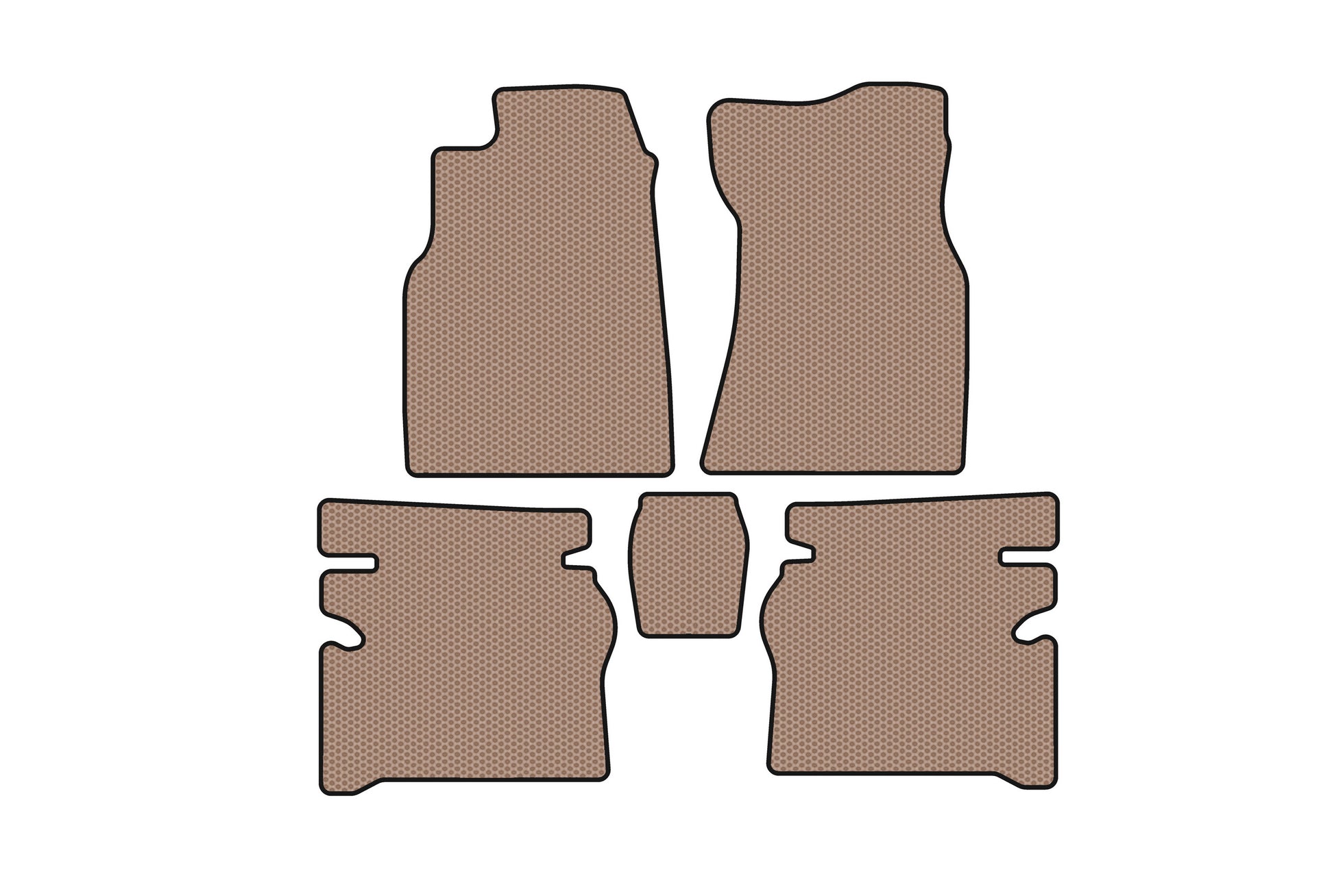 Rubber Floor Mats Carsuit (Beige) for GreatWall Safe 2002-2009 - image 1