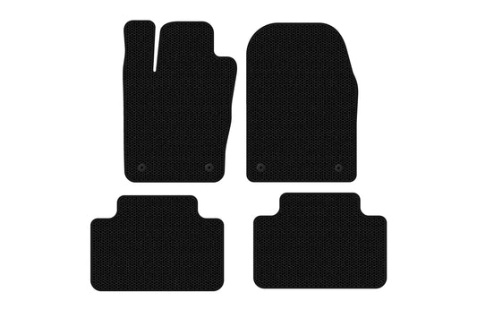 Rubber Floor Mats Carsuit (Black) for Dodge Durango 2010- - image 1