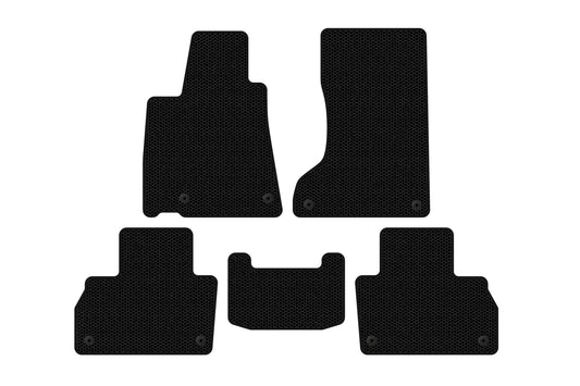 Rubber Floor Mats Carsuit (Black) for Maserati Levante 2016- - image 1
