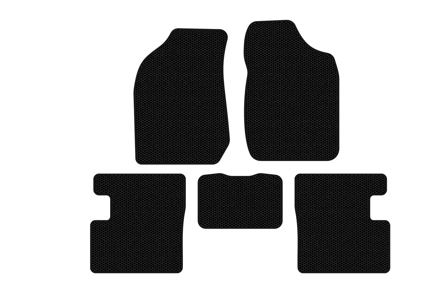 Rubber Floor Mats Carsuit (SD, Black) for BYD F3 2005-2013 - image 1