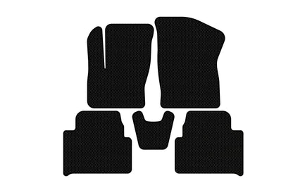 Rubber Floor Mats Carsuit (Black) for Ford C-Max 2004-2010 - image 1