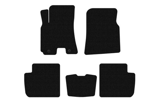Rubber Floor Mats Carsuit (Black) for Chery Tiggo 3 2005- - image 1