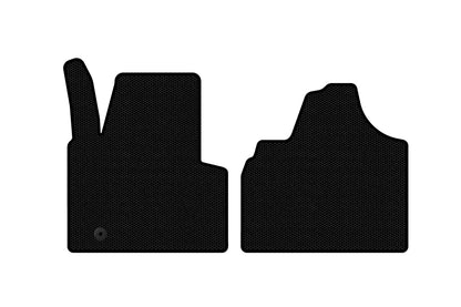 Rubber Floor Mats Carsuit (Black) for Citroen Jumpy 2007-2017 - image 1