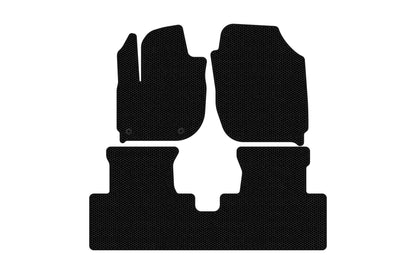 Rubber Floor Mats Carsuit (Electric, Black) for Honda X-NV/Ciimo X-NV 2019- - image 1