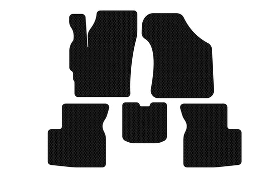 Rubber Floor Mats Carsuit (Black) for Chery QQ 2003-2022 - image 1