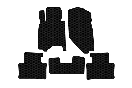 Rubber Floor Mats Carsuit (G37 X, SD, Black) for Infiniti G25/G35/37 (V36/CV36) 2006-2015 - image 1
