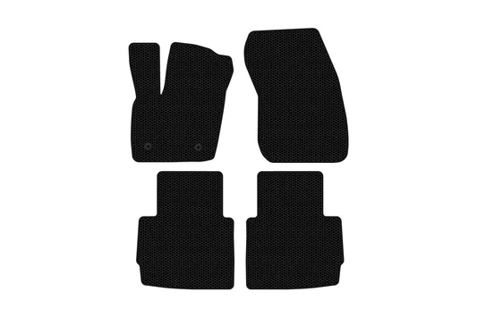 Rubber Floor Mats Carsuit (Black) for Lincoln MKZ 2012-2020 - image 1