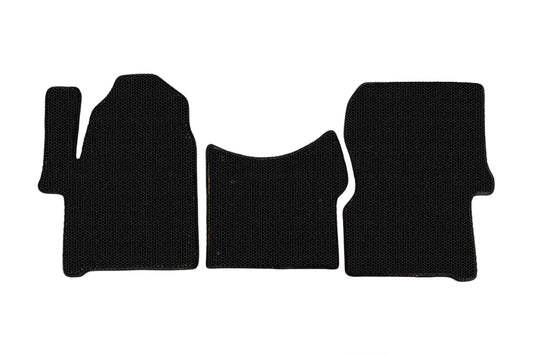 Rubber Floor Mats Carsuit V3 (Black) for Volkswagen Crafter 2006-2016 - image 1