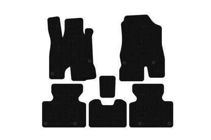 Rubber Floor Mats Carsuit (Black) for Honda Clarity 2016- - image 1