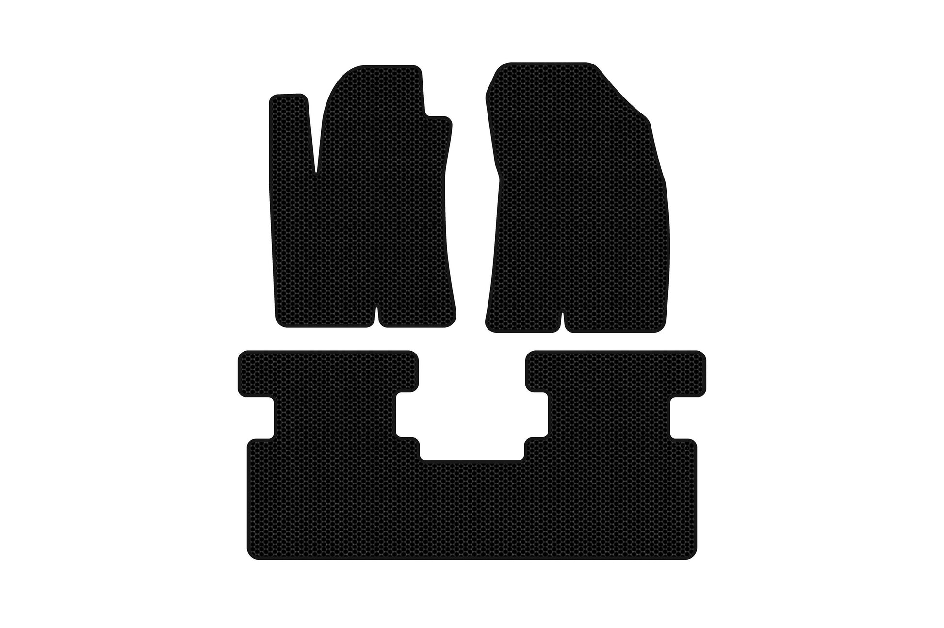 Rubber floor mats Carsuit (2WD, black) for Great Wall Haval Jolion 2020- - image 1