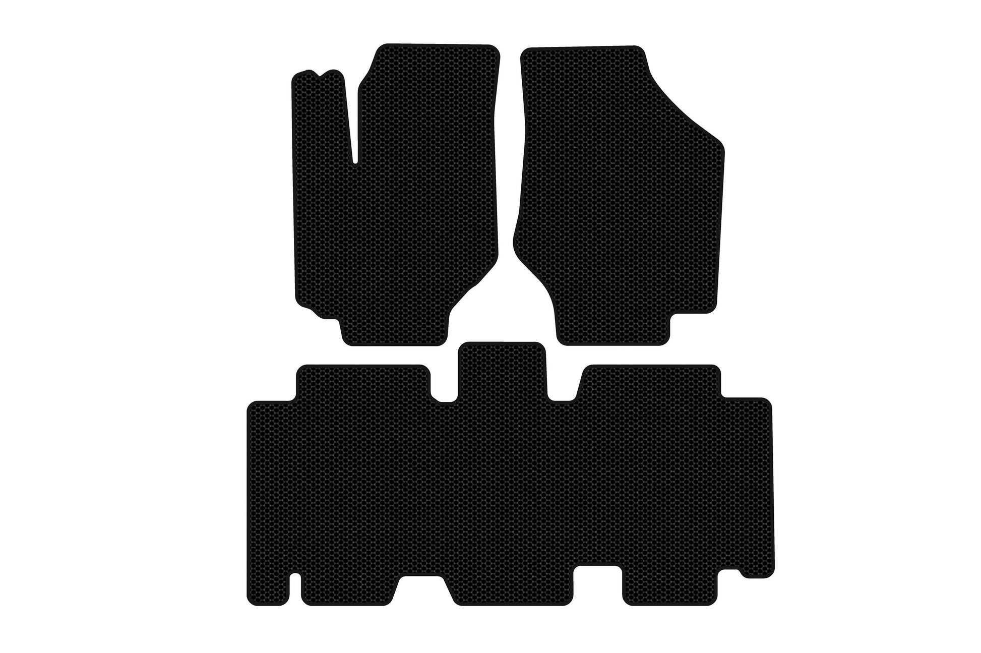 Rubber Floor Mats Carsuit (Black) for Hyundai Trajet 2000-2007 - image 1